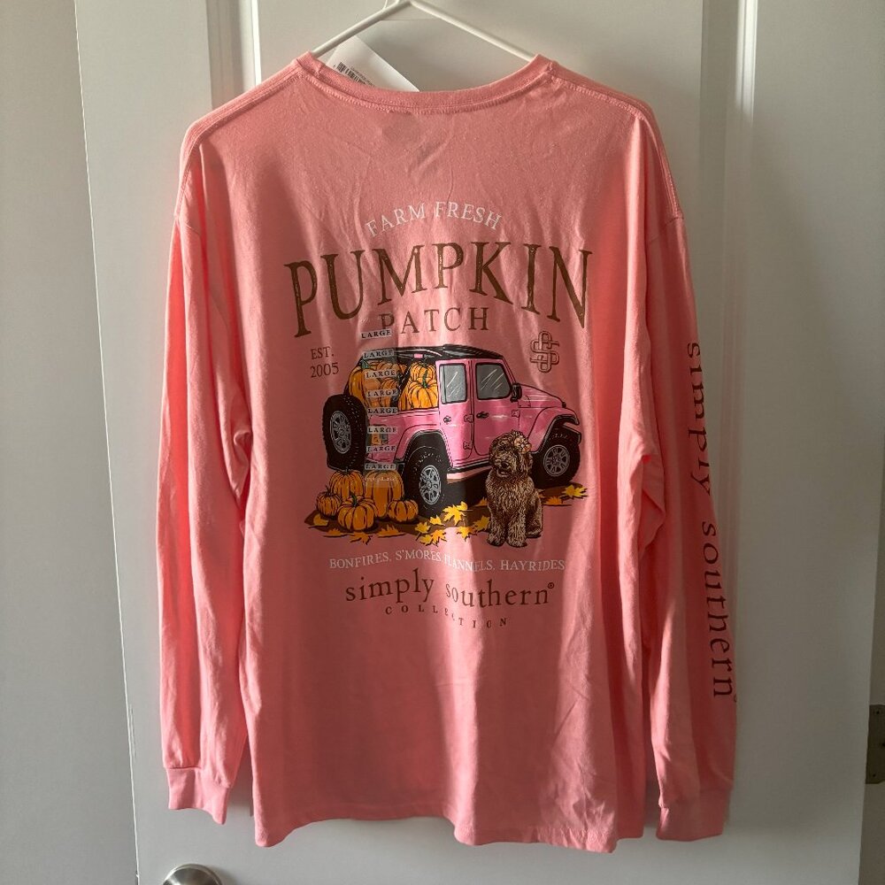 Simply Southern Farm Fresh Pumpkin Patch Shirt
